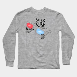 Brandon Dyke Solo Rush Tribute Artist Long Sleeve T-Shirt